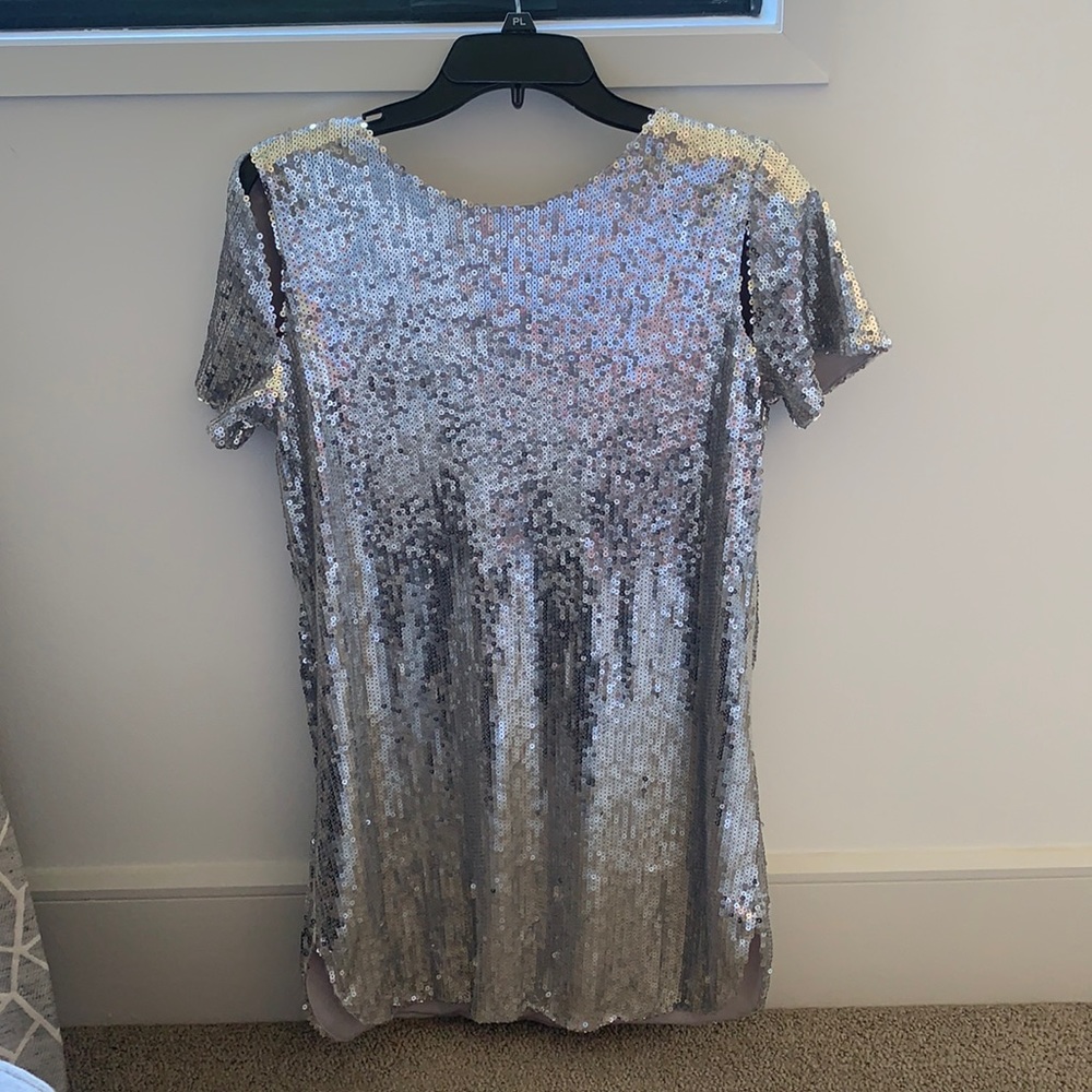 Sequin mini dress